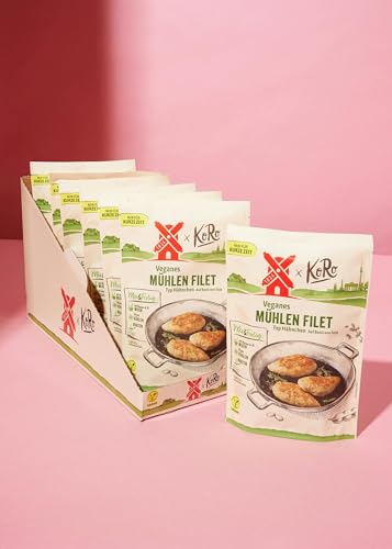 KoRo - Veganes Mühlen Filet 7 x 75 g (7er Pack, Veganes Mühlen Filet) von Rügenwalder Mühle