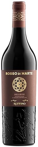 Ruffino Rosso di Marte Bolgheri DOC - Trockener Rotwein aus der Toskana (1 x 0,75l) von RUFFINO