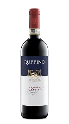 Ruffino 1877 Chianti DOCG - Der italienische Klassiker | Trockener Rotwein aus der Toskana (1 x 0,75l) von Ruffino