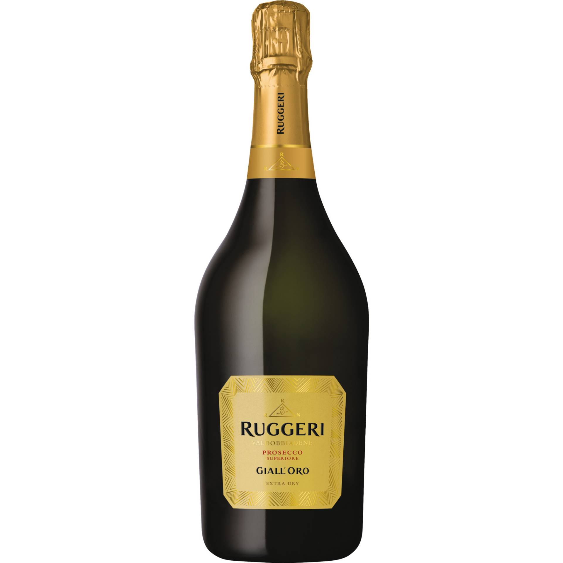 Giall’Oro Prosecco Superiore, Extra Dry, Valdobbiadene Prosecco DOCG, Venetien, Schaumwein von Ruggeri & C. Srl , Via Pra' Fontana 4 , 31049 Valdobbiadene, Italien