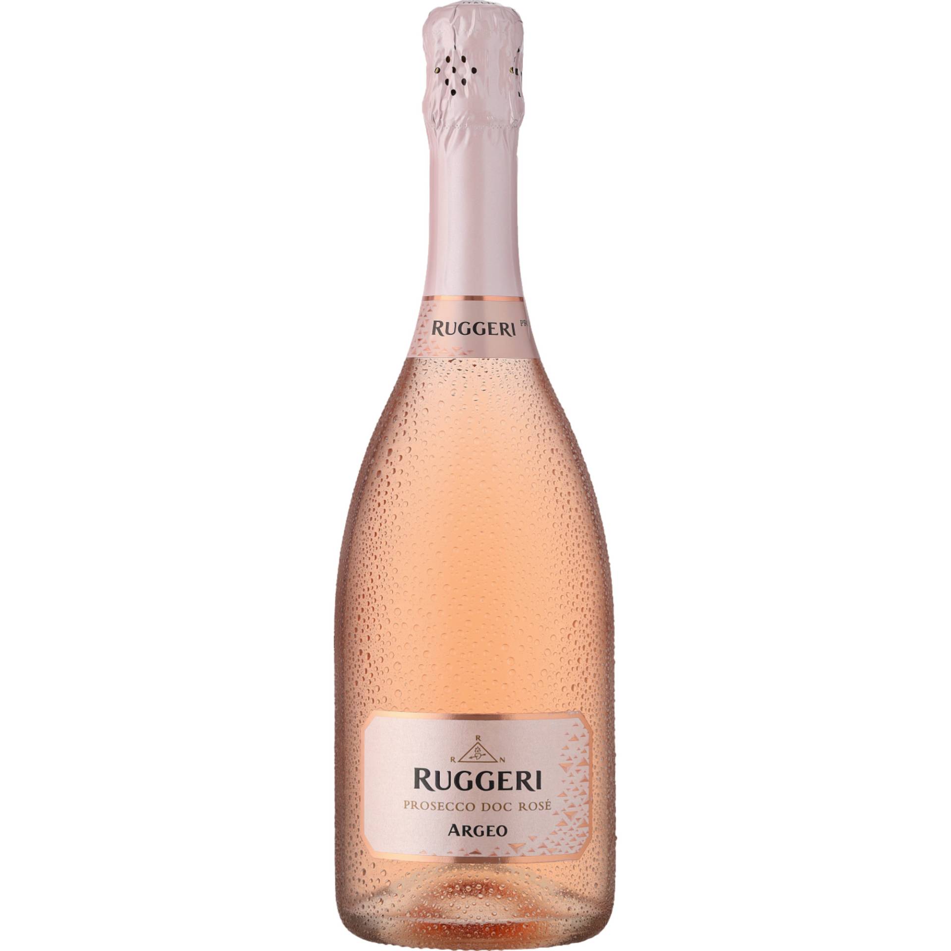 Ruggeri Argeo Millesimato Rosé, Brut, Prosecco DOC, Venetien, 2023, Perlwein / Secco von Ruggeri & C. Srl - Via Pra Fontana, 4 31049 Valdobbiadene - Italien