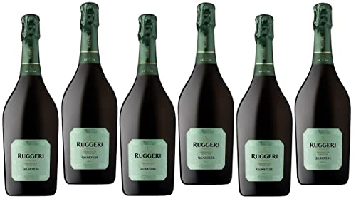 RUGGERI QUARTESE VALDOBBIADENE PROSECCO SUPERIORE DOCG BRUT 75 CL 6 BOTTIGLIE von Ruggeri