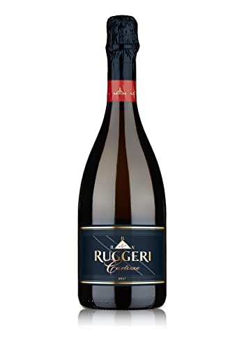 Ruggeri Prosecco Superiore di Cartizze Brut DOCG – Italienischer Schaumwein aus der Region Valdobbiadene (1 x 0,75l) von Ruggeri