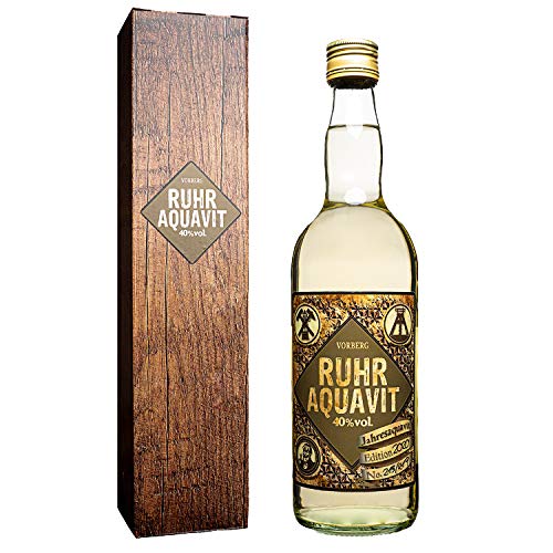 RUHR-AQUAVIT (limitierte 219 Flaschen) 2024 Jahresaquavit 40% vol., 0,7 Ltr. von Ruhr-Aquavit