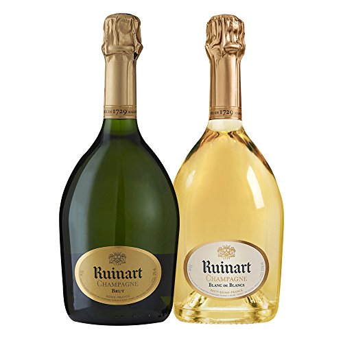 Ruinart Champagner - Lot Prestige Duo R Brut - weiß der weißen - 2x (750 Milliliter) von Ruinart