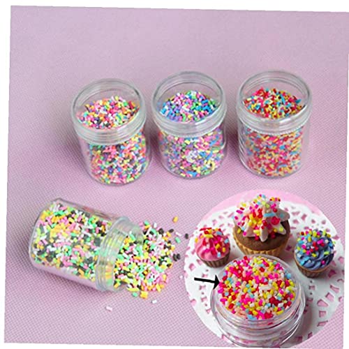 Ruluti 1 Box Schleim besprüht Füller Keramikwerkzeuge DIY Candy Gefälschte Kuchen Dessert Schlammpartikel Schleifbedarf Zubehör Dekoration von Ruluti