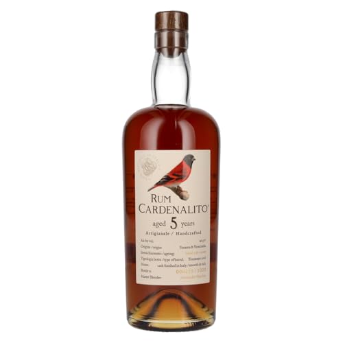 Rum Cardenalito 5 Years Old Handcrafted Rum 40,3% Vol. 0,7l von Rum Cardenaltio