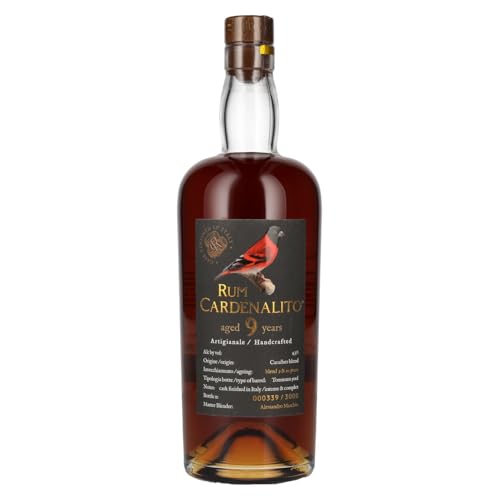 Rum Cardenalito 9 Years Old Handcrafted Rum 43% Vol. 0,7l von Rum Cardenaltio