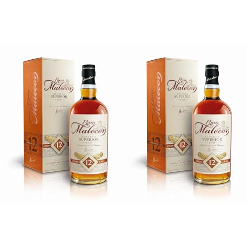 Malecon Rum Reserva Superior 12 Jahre Rum (1 x 0.7 l) (Packung mit 2) von Rum Malecon