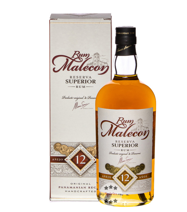 Rum Malecon Reserva Superior 12 Jahre (40 % vol., 0,7 Liter) von Rum Malecon