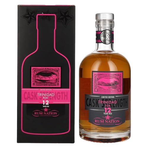 Rum Nation 12 Years Old Trinidad Rum Cask Strength Limited Edition 2024 53,4% Vol. 0,7l in Geschenkbox von Rum Nation