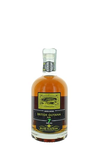 Rum Nation British Guyana 7 Years Old Limited Edition 59% Vol. 0,7l in Geschenkbox von Rum Nation