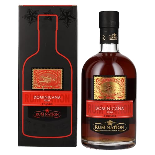 Rum Nation Dominicana 8 Years Old Limited Edition 40,9% Vol. 0,7l in Geschenkbox von Rum Nation