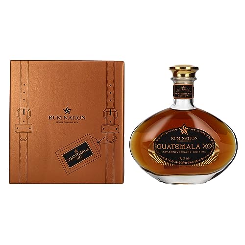 Rum Nation Guatemala XO 20th Anniversary Edition 40% Vol. 0,7l in Geschenkbox von Rum Nation