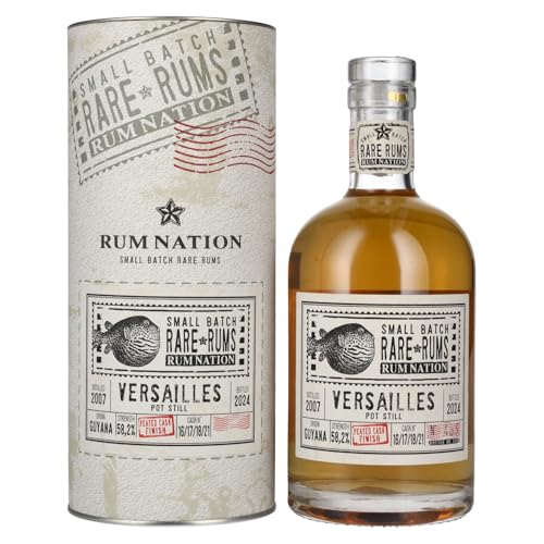 Rum Nation Rare Rums VERSAILLES 2007/2024 58,2% Vol. 0,7l in Geschenkbox von Rum Nation