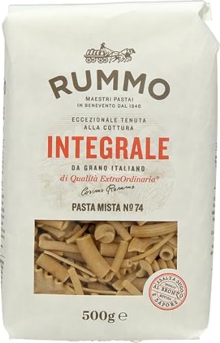16er-Pack Rummo Pasta Mista Integrale N°74,Vollkornnudeln Nudeln Vollkorn Italienische Pasta 500g von Rummo