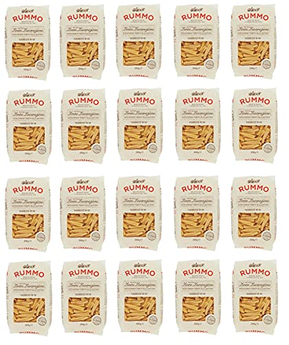 20x Rummo Casarecce N°88 Pasta Lenta Lavorazione Teigwaren aus Hartweizengrieß Bronze-Zeichnung 500g von Rummo