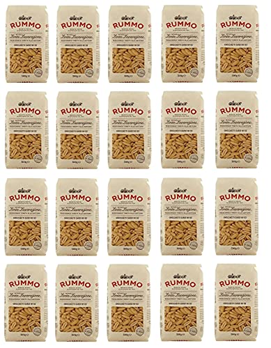 20x Rummo Gnocchetti Sardi N°63 Pasta Lenta Lavorazione Teigwaren aus Hartweizengrieß Bronze-Zeichnung 500g von Rummo