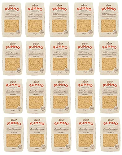 20x Rummo Stelline N°22 Pasta Lenta Lavorazione Teigwaren aus Hartweizengrieß Bronze-Zeichnung 500g von Rummo