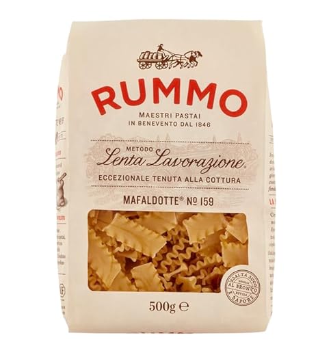 8er-Pack Rummo Pasta Mafaldotte N°159,Italienische Nudeln aus Hartweizengrieß,Italienische Pasta 500g von Rummo