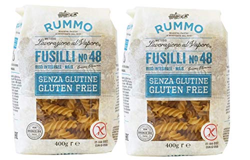 Glutenfreie Fusilli Pasta Rummo - 2 Packungen x 400 gr von Rummo