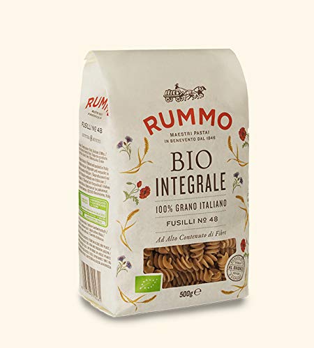 Rummo - Bio-Vollkornnudeln Fusilli n.48 Bronze Gezeichnete - 16 Packungen mit 500 g von Rummo