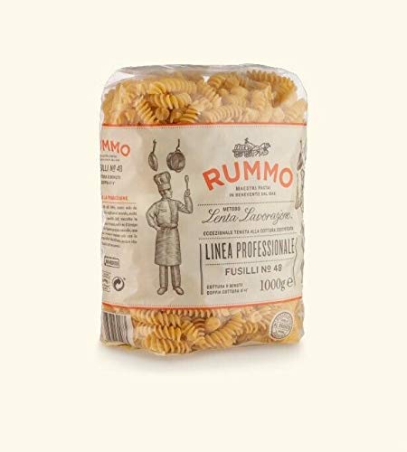 Rummo - Professionelle Linie - Fusilli n.48 Bronze Gezeichnete - 4 Packungen mit 3000 g von Rummo