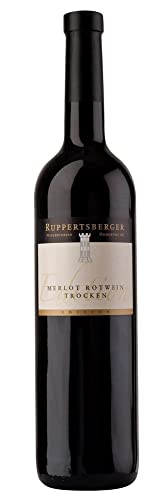 Merlot Spätlese trocken Pfalz von Ruppertsberger Weinkeller Hoheburg