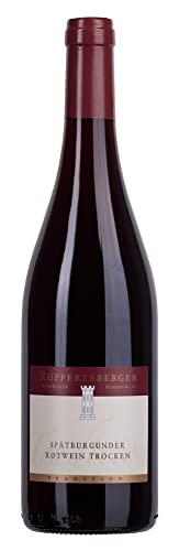 Spätburgunder Rotwein QW trocken Pfalz, (2 * 1 Liter) von Ruppertsberger Weinkeller Hoheburg