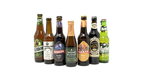 Bier Tasting Set - 7 außergewöhnliche Biere mit Anleitung für eine Verkostung zu Hause - ideal als Geschenkset für Bierliebhaber von Russian-Box