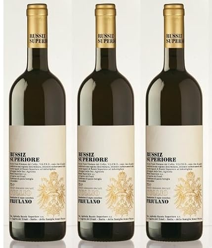 3x 0,75l - 2023er - Russiz Superiore - Friulano - Collio D.O.P. - Friaul - Italien - Weißwein trocken von Russiz Superiore