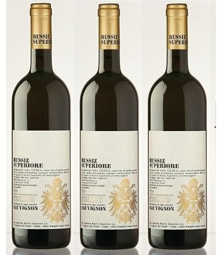 3x 0,75l - 2023er - Russiz Superiore - Sauvignon - Collio D.O.P. - Friaul - Italien - Weißwein trocken von Russiz Superiore