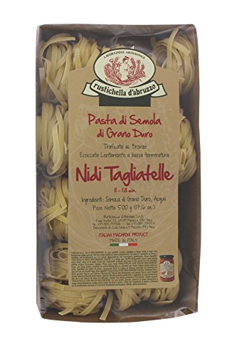 Rustichella Tagliatelle Nidi (dünne Bandnudeln in Nestern), 500g von Rustichella d'Abruzzo