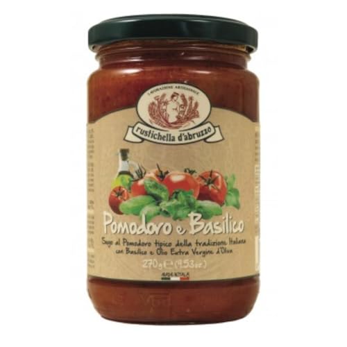 Tomate-Basilikum-Sauce Rustichella d´Abruzoo 270 g von Rustichella d'Abruzzo