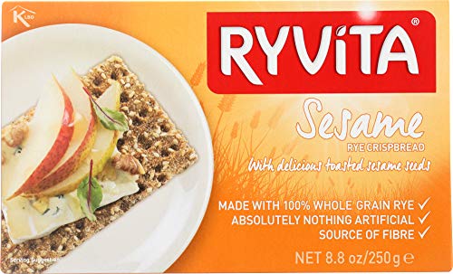 Ryvita Crispbread with Sesame Seed 250g, 2 Pack von Ryvita