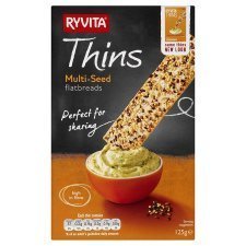 Ryvita Multi Seed Thins 125g by Ryvita von Ryvita