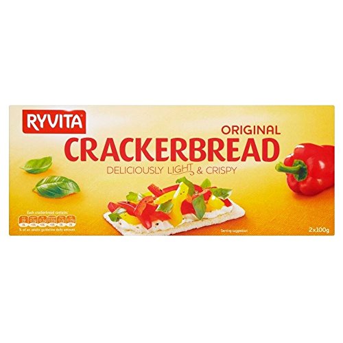 Ryvita Ursprüngliche Crackerbread (200g) - Packung mit 2 von Ryvita