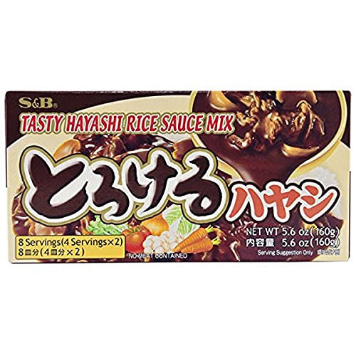 S and B Torokeru Hayashi Curry Stock 160 g (2 Stück) von S&B