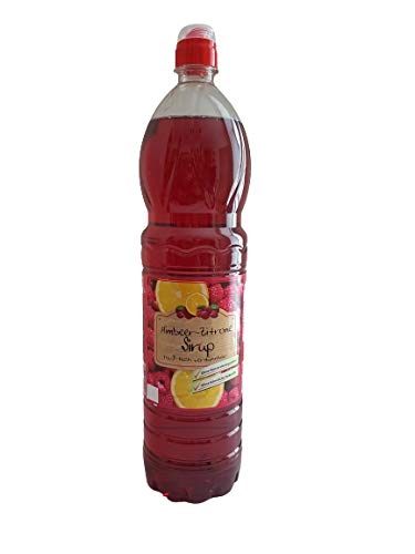 6 Flaschen Spitz Sirup Fruchtsirup 1,5 Liter (Himbeer-Zitrone) von Dttra