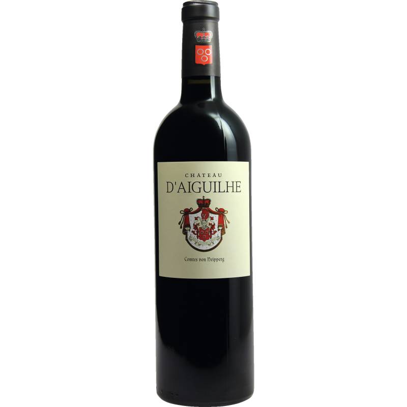 Château d'Aiguilhe, Côtes de Castillon AOP, Bordeaux, 2020, Rotwein von S.C.E.A. du Chateau d'Aiguilhe - St Philippe d'Aiguilhe - Gironde - France