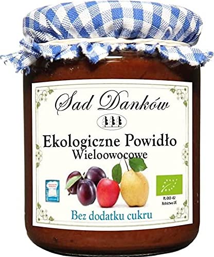 Früchte Powidl Konfitüre BIO 270 g - SAD DANKÓW von SAD DANKÓW Dystrybutor: Bio Planet S.A., Wilkowa Wieś 7, 05-084 Leszno k. Warszawy, Polska