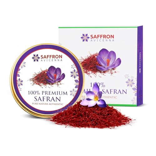 Safran Fäden - Premium rubinroter Safran 25 Gram - höchste Qualitätsstufe - aromatisch und würzig. von SAFFRON AVICENNA