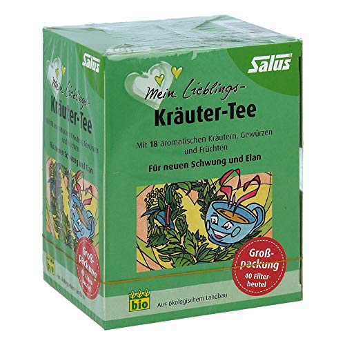 MEIN LIEBLINGS-Kräuter-Tee Bio Salus Filterbeutel von SALUS Pharma GmbH