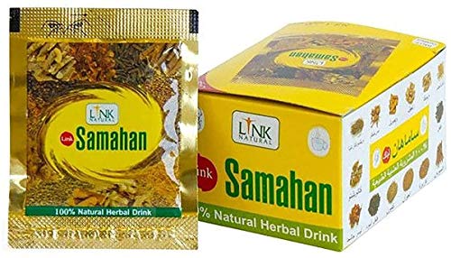 Samahan Ayurveda herbal natürlicher Tee, gute und effektive Vorbeugung und Linderung von Erkältungen und erkältungsbedingten Symptomen, 100 Päckchen je 4g von SAMAHAN