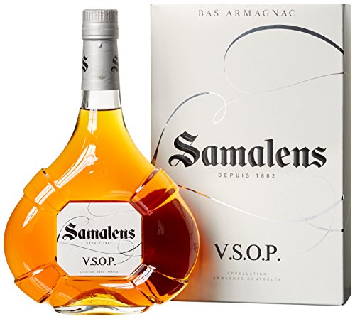 Samalens Armagnac V.S.O.P. in Geschenkpackung - 8 Jahre im Eichenfass gereift, 700ml von SAMALENS