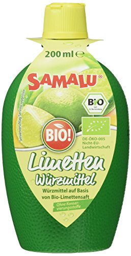 Samalu Bio Limetten Würzmittel, 15er Pack (15 x 200 ml) von SAMALU