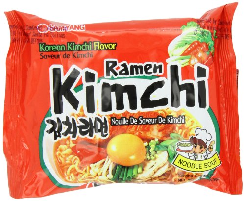 Samyang Kimchi Ramen, Nr. 1 Kimchi aroma nudel in the world, 20 Packungen x120g von SAMYANG