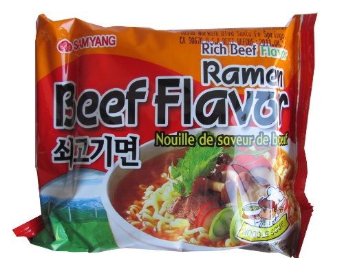 Samyang Rindfleisch Geschmack Ramen Nudeln 20x120g von SAMYANG