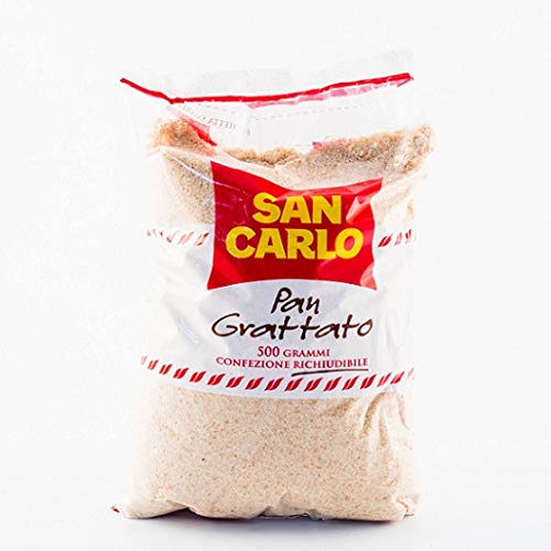 San Carlo PanGrattato Paniermehl Weiß Brotknuspriges Brot zu machen 500 g von SAN CARLO