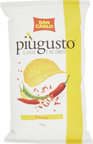 Testpaket San Carlo patatine 50g (5 x 50g) Pommes Frites Italian Salted Crisps von SAN CARLO